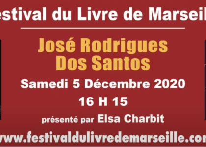 jr dos santos au festival du livre de marseille 2020 - interview elsa charbit