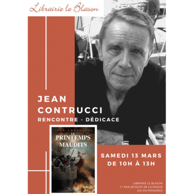 rencontre jean contrucci a la librairie le blason