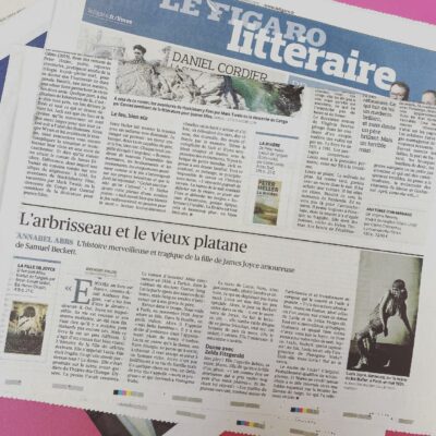 la fille de joyce dans le figaro litteraire