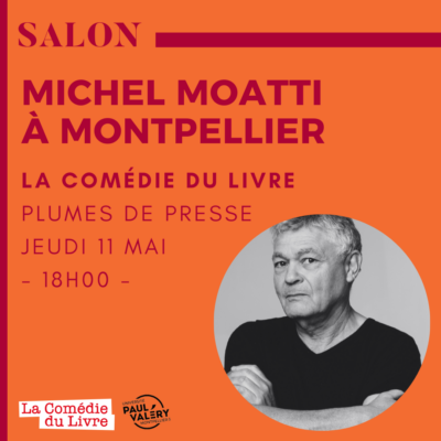 michel moatti a la comedie du livre