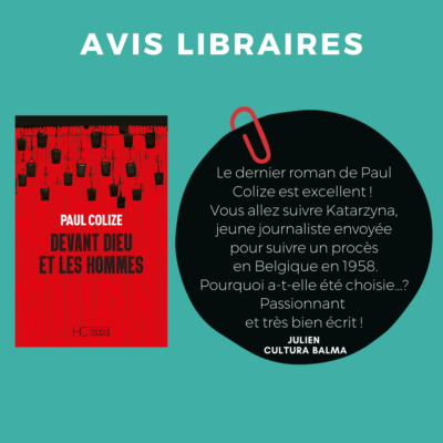 Avis libraires – Devant Dieu et les hommes