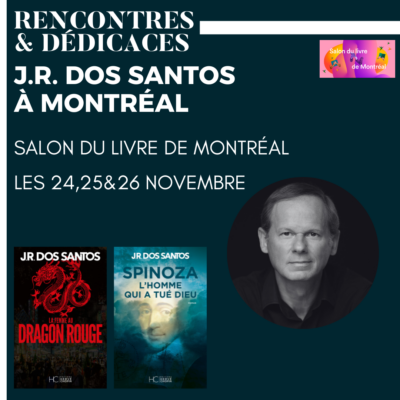 jose rodrigues dos santos au salon du livre de montreal