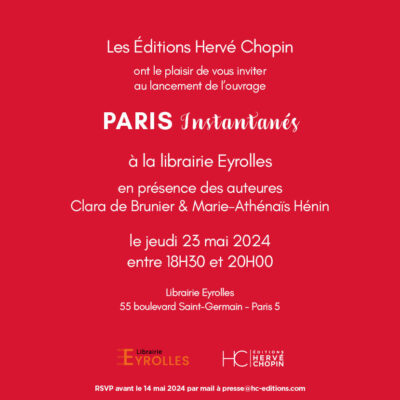 invitation lancement paris instantanes