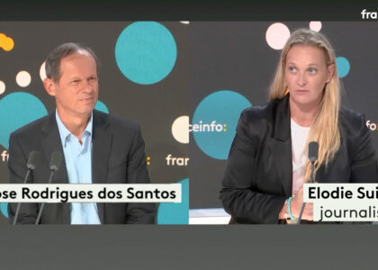 interview de jose rodrigues dos santos sur france info