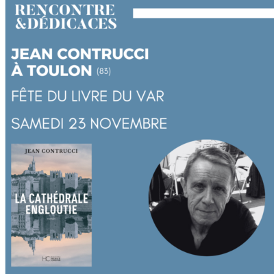 jean contrucci a la fete du livre du var