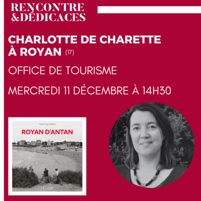 charlotte de charette à l'office du tourisme de royan