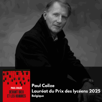 paul colize laureat du prix des lyceens