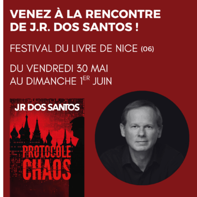 jose rodrigues dos santos au festival du livre de nice