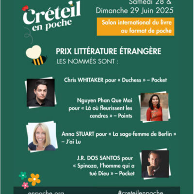 spinoza, l'homme qui a tue dieu nommé au prix litterature etrangere de creteil en poche