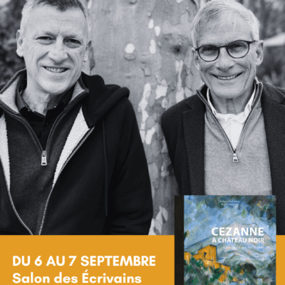 thierry maugenest et william adams au salon des ecrivains en provence a fuveau
