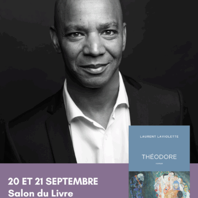 laurent laviolette au salon du livre de saint-amand-montrond