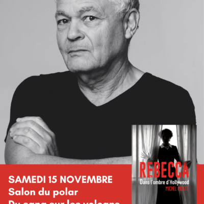 michel moatti au salon du sang sur les volcans