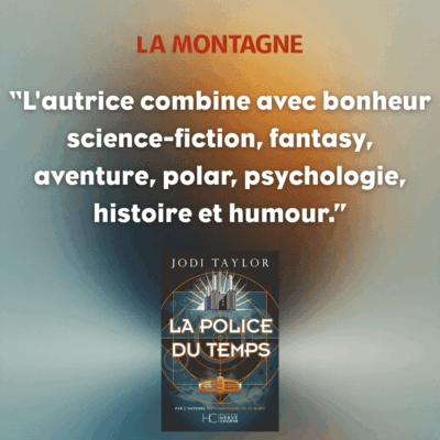 la police du temps dans la montagne