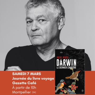 michel moatti a la journee du livre voyage