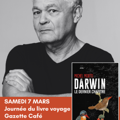 michel moatti a la journee du livre voyage