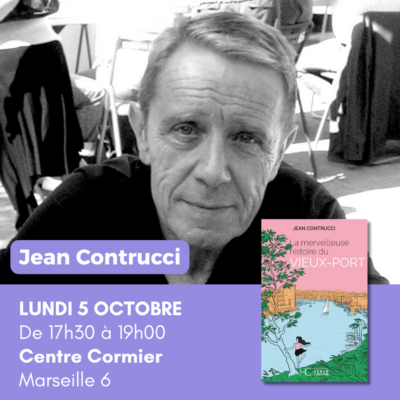 Jean Contrucci au Centre Cormier (Marseille)
