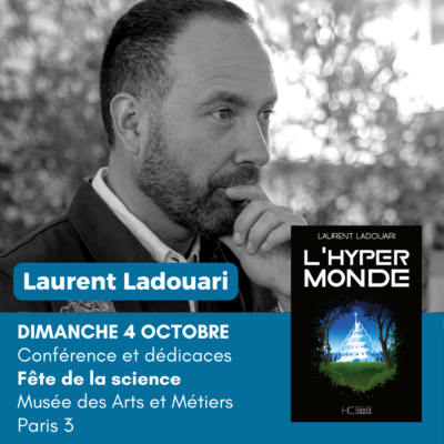 Laurent Ladouari à la Fête de la science au Musée des Arts et Métiers